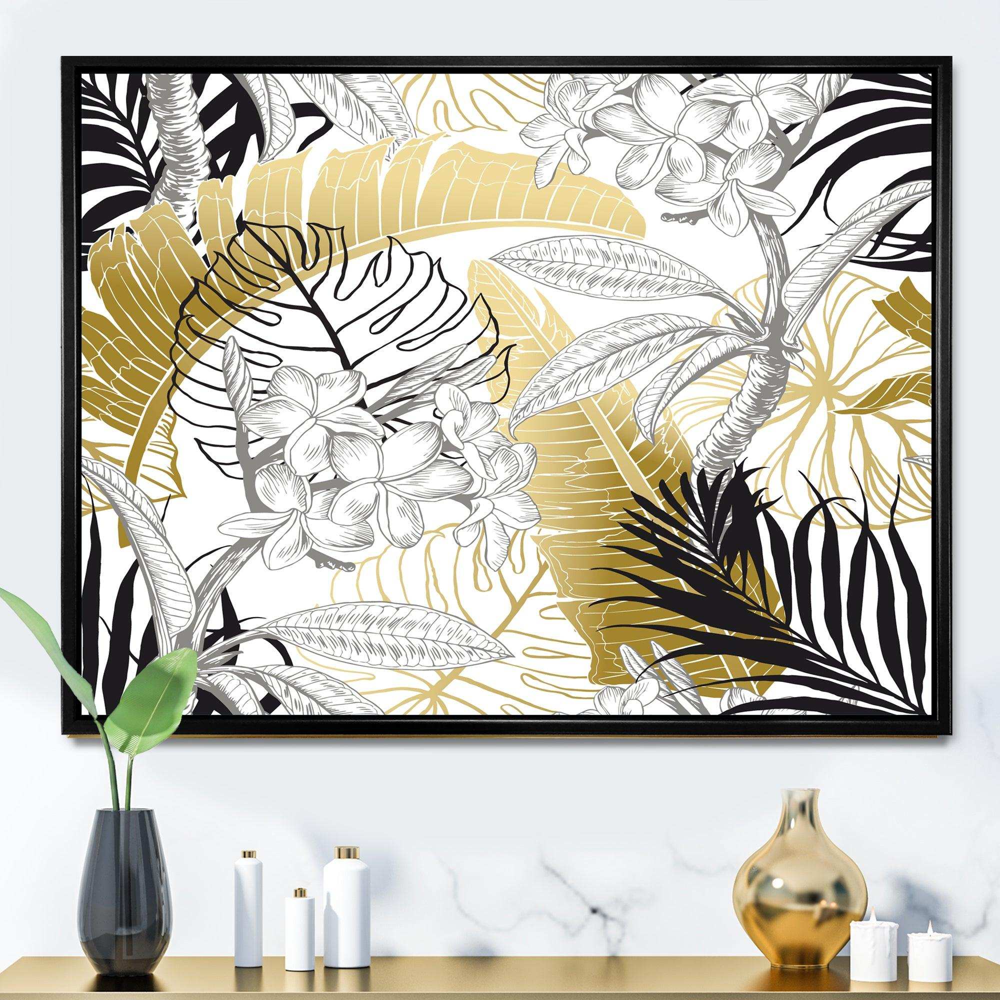 Golden Tropical Pattern I