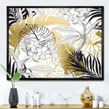 Golden Tropical Pattern I
