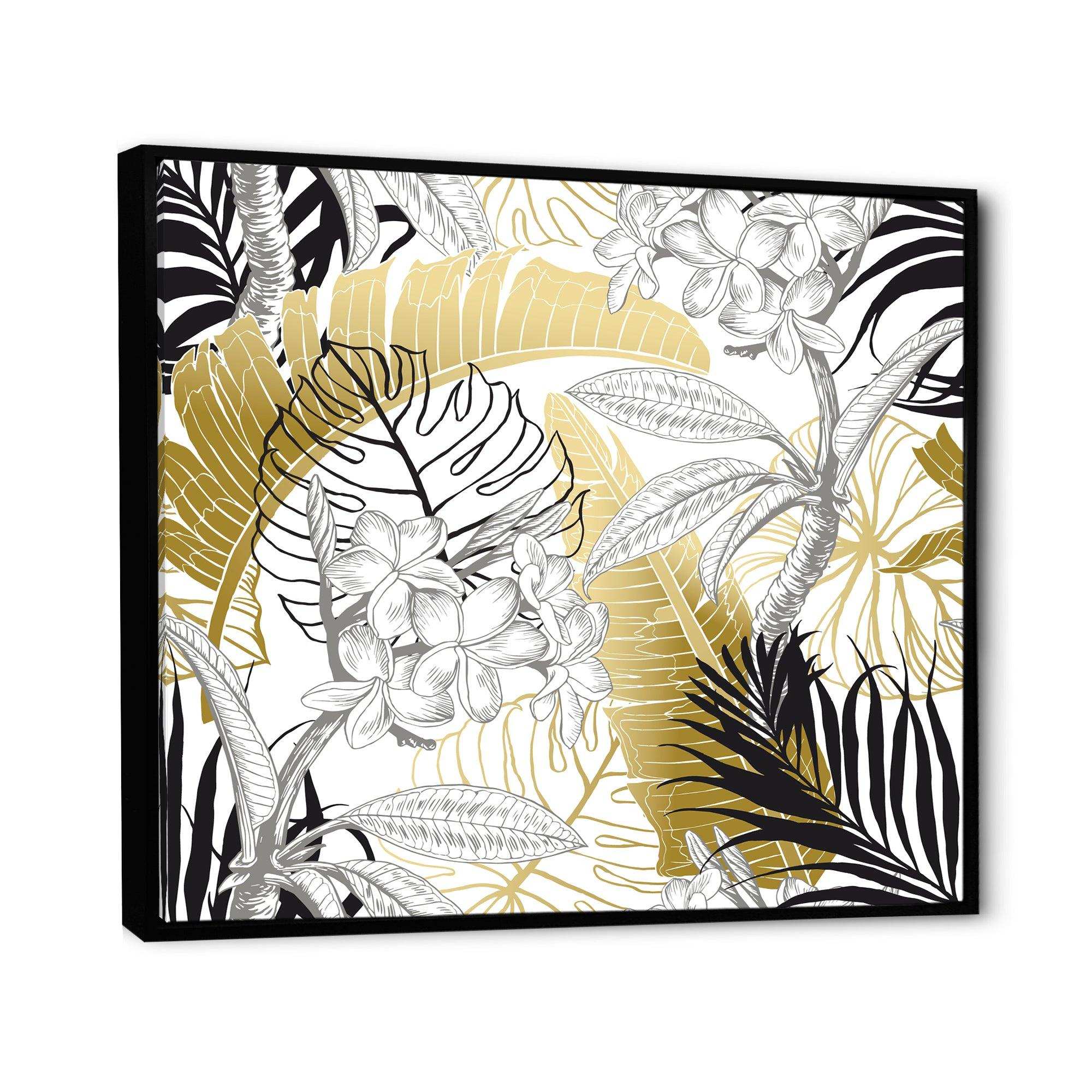 Golden Tropical Pattern I