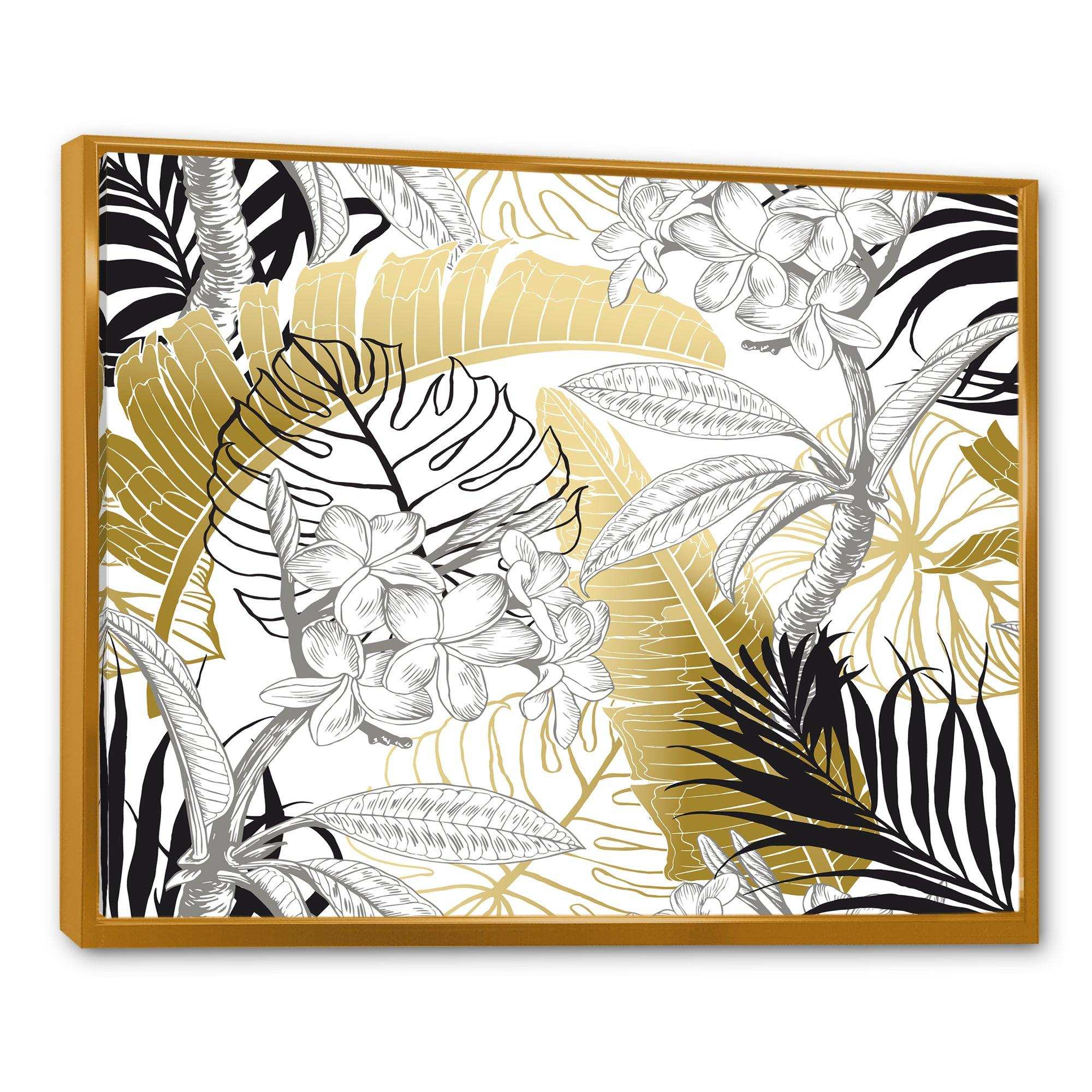 Golden Tropical Pattern I