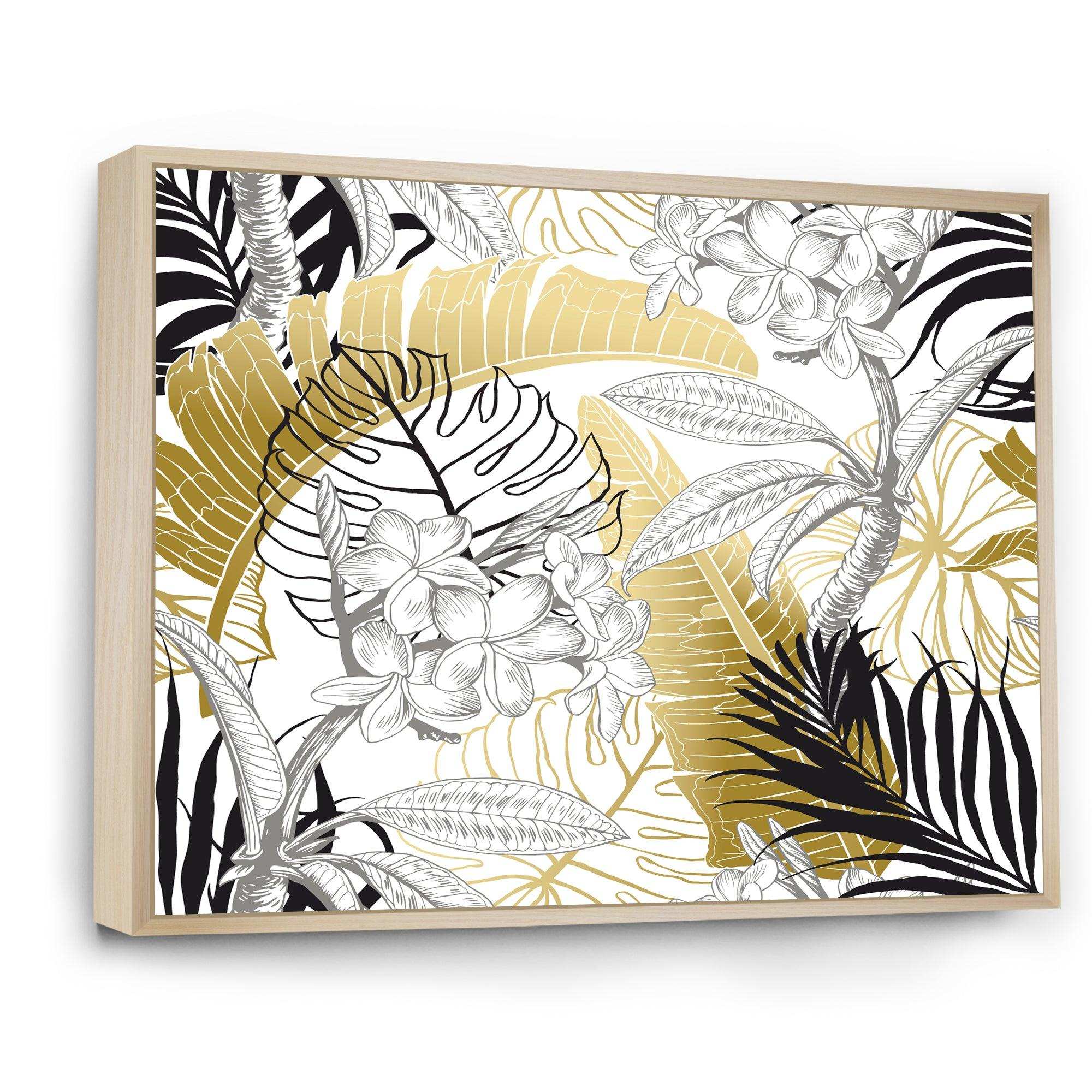 Golden Tropical Pattern I