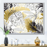 Golden Tropical Pattern I