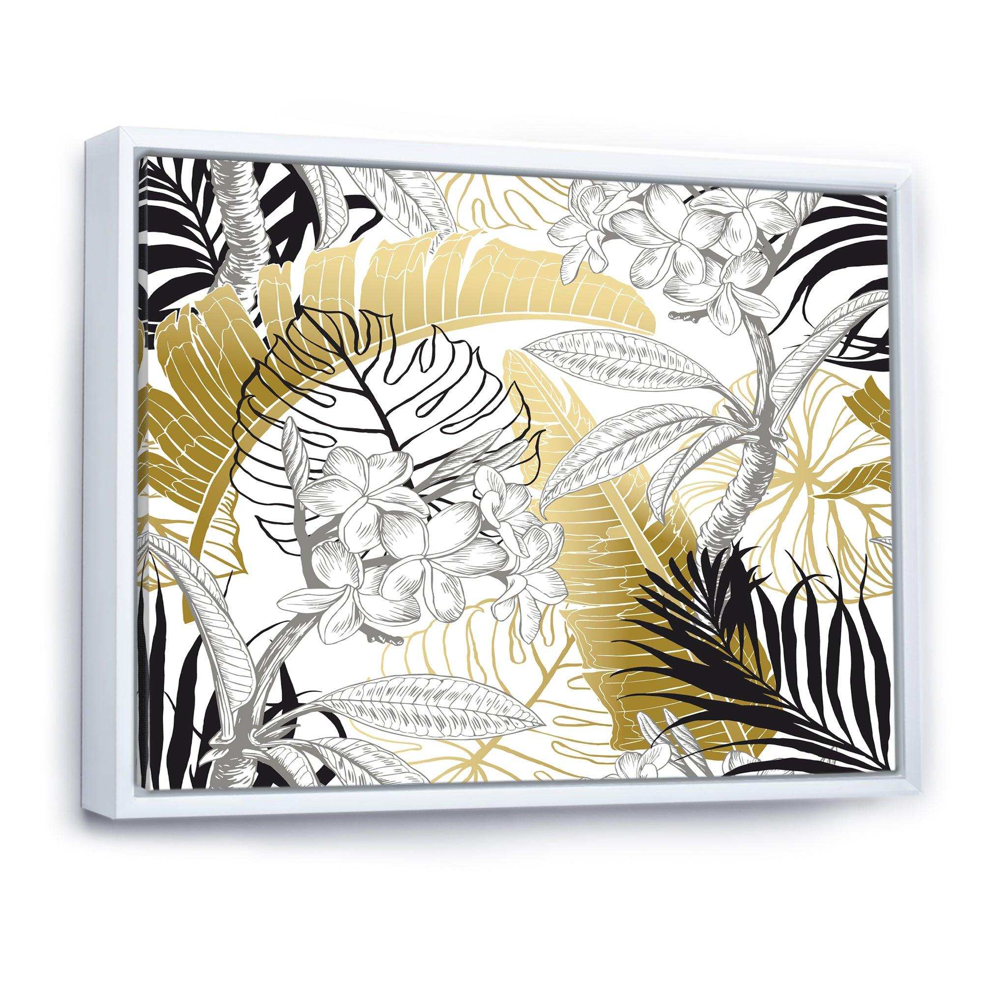 Golden Tropical Pattern I