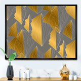 Golden Polygon Pattern
