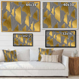 Golden Polygon Pattern