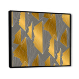 Golden Polygon Pattern