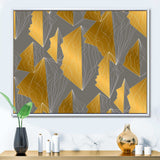 Golden Polygon Pattern