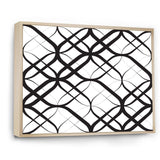 Monochrome Geometric Pattern III