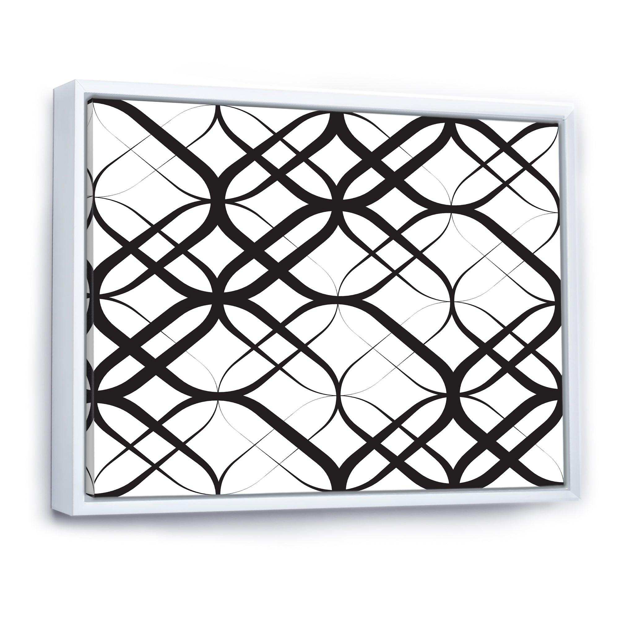 Monochrome Geometric Pattern III