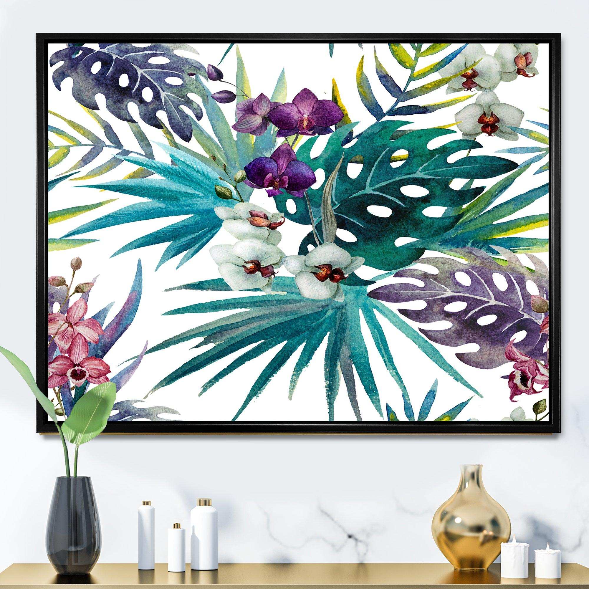 Retro Floral Botanical Design I