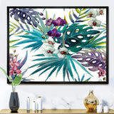 Retro Floral Botanical Design I