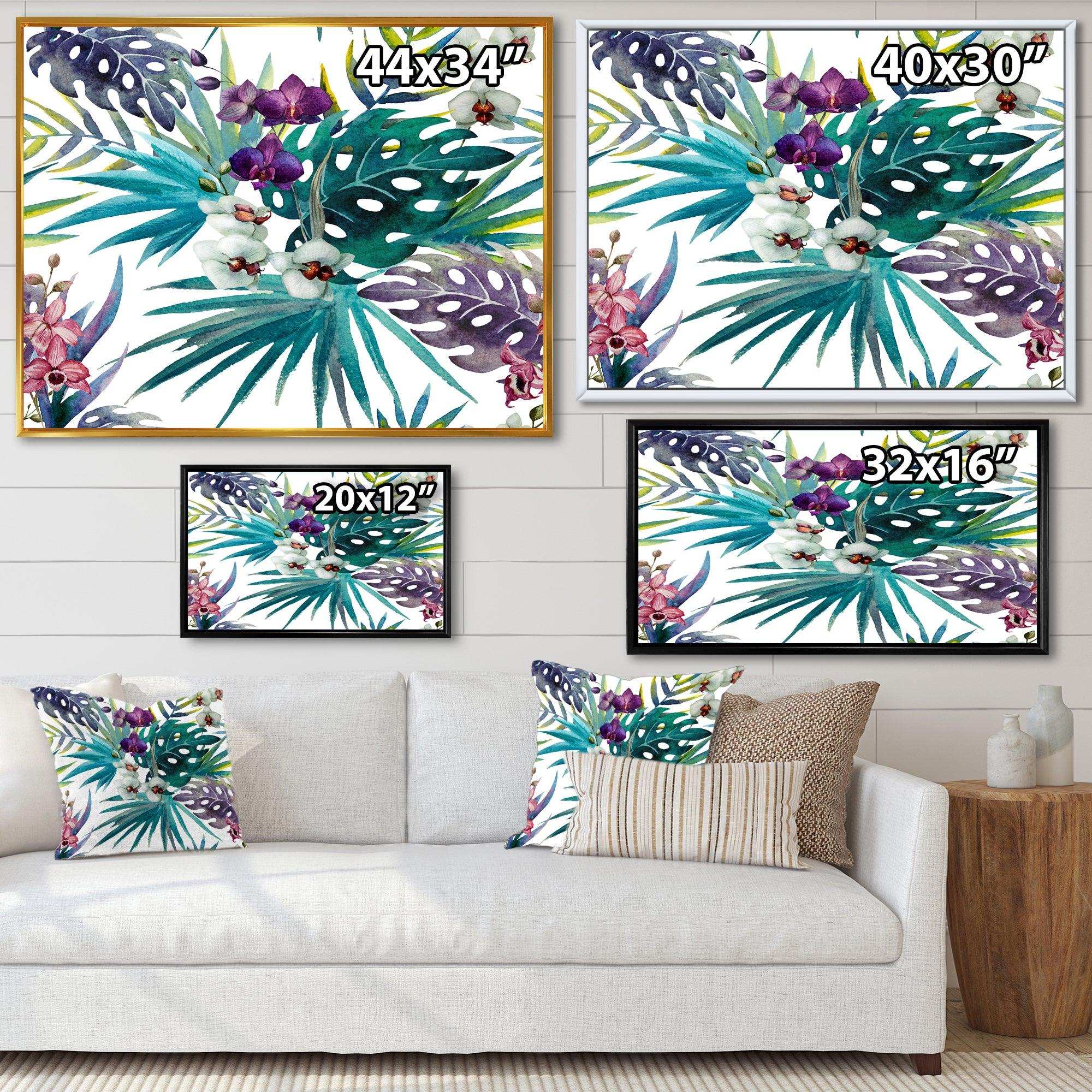 Retro Floral Botanical Design I