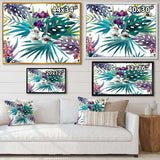 Retro Floral Botanical Design I