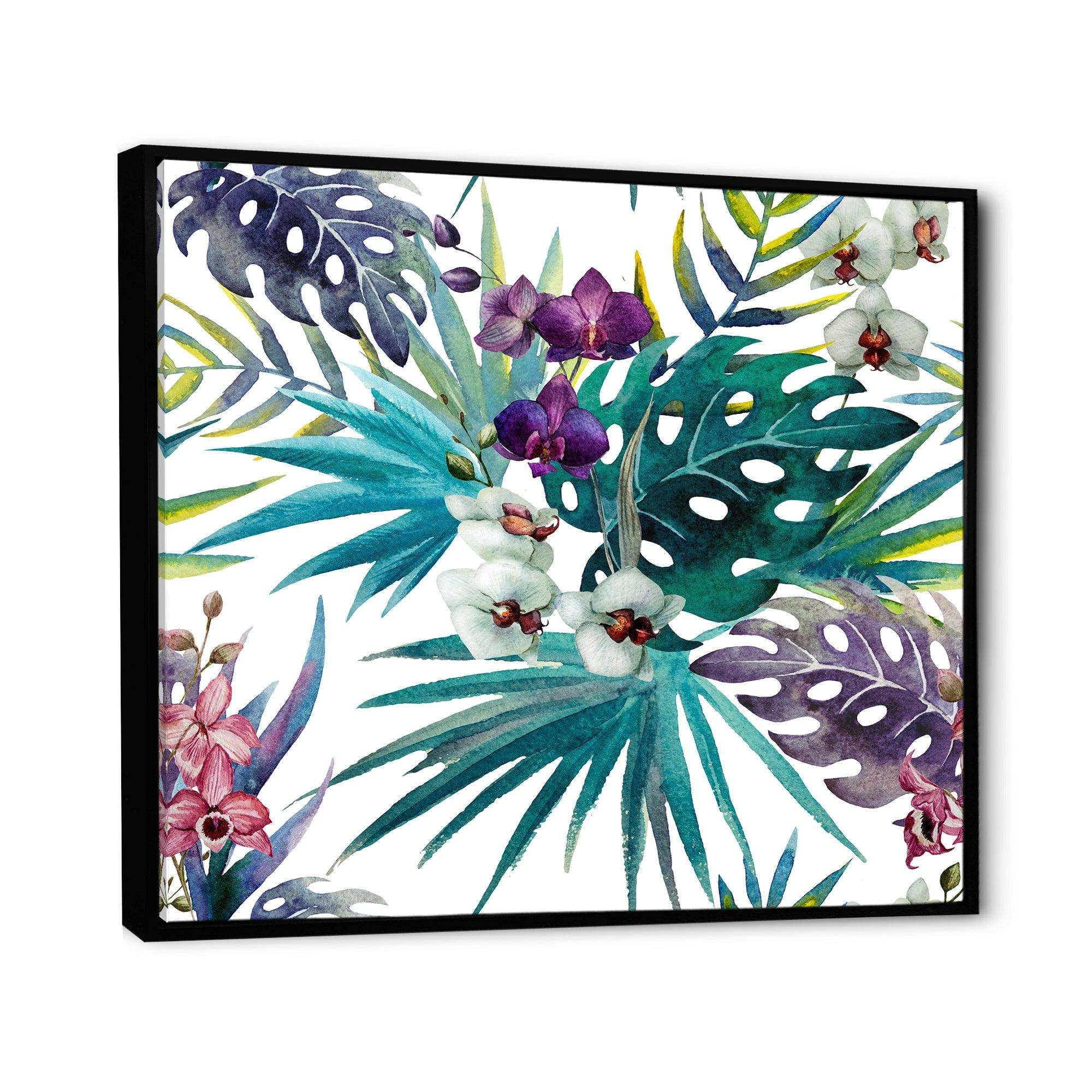 Retro Floral Botanical Design I