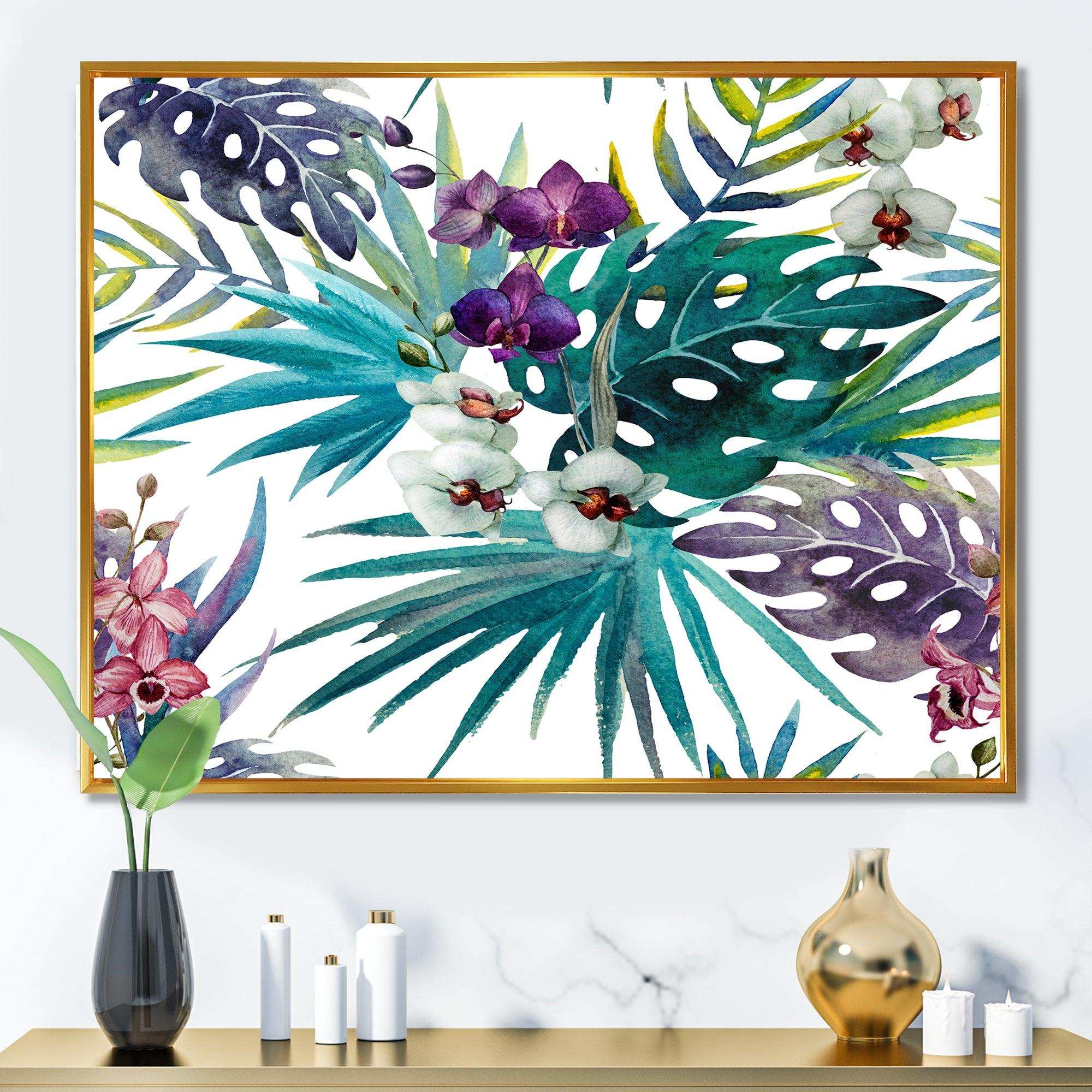 Retro Floral Botanical Design I