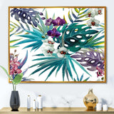 Retro Floral Botanical Design I