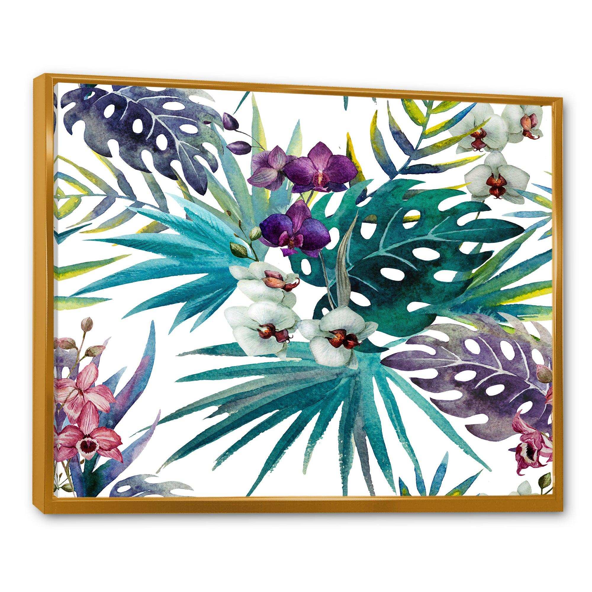 Retro Floral Botanical Design I