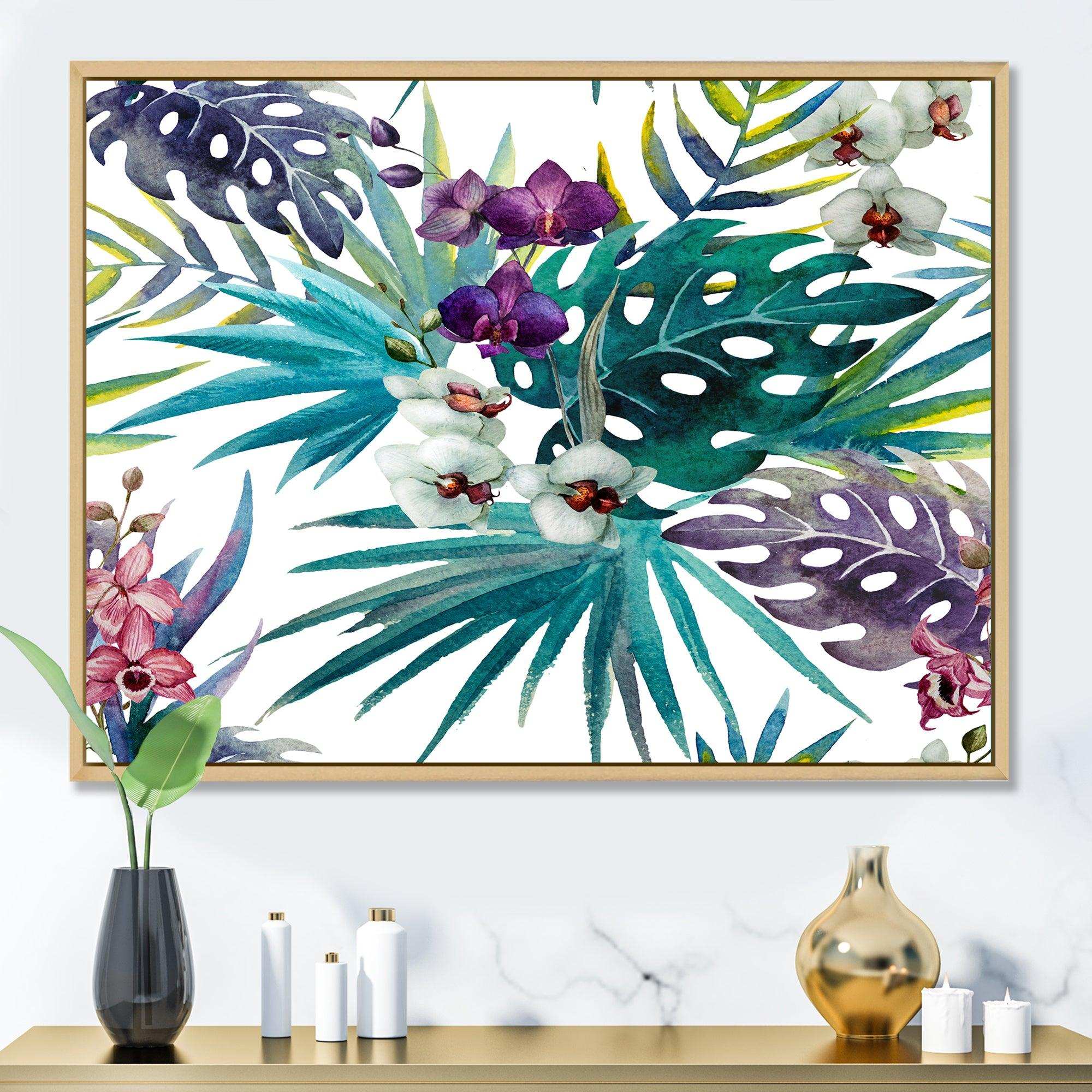 Retro Floral Botanical Design I