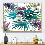 Retro Floral Botanical Design I