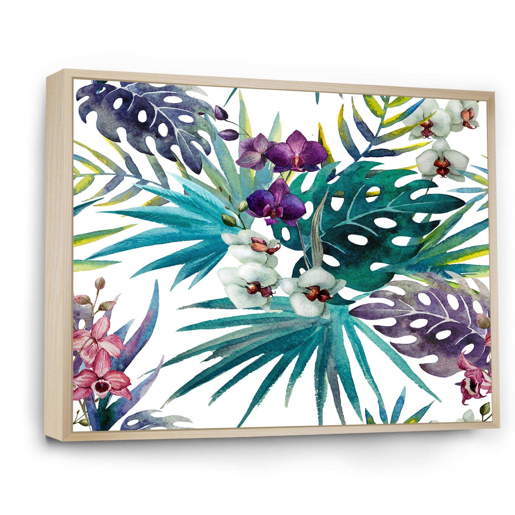 Retro Floral Botanical Design I