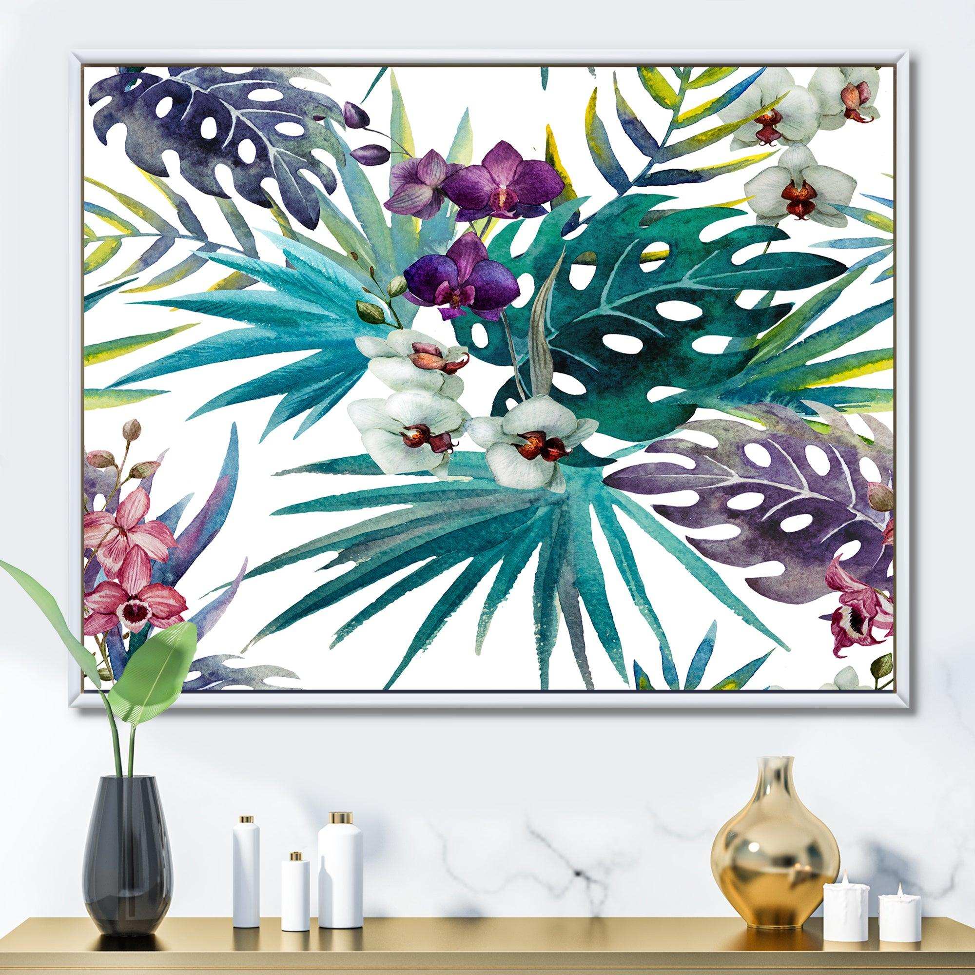 Retro Floral Botanical Design I