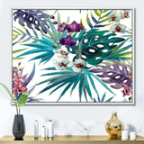 Retro Floral Botanical Design I