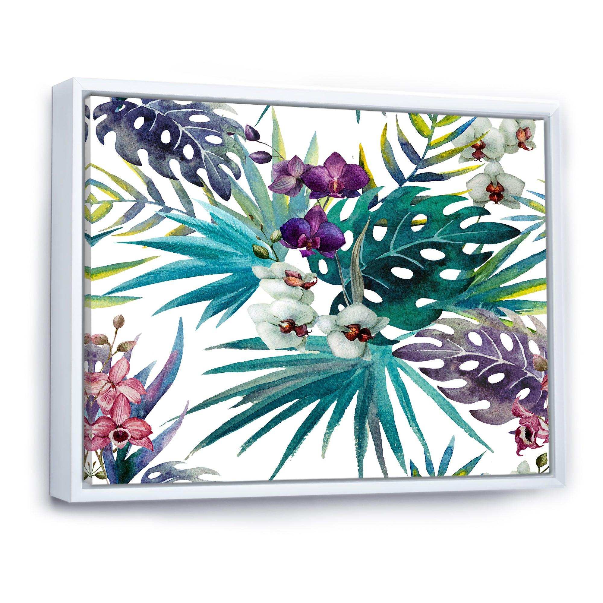 Retro Floral Botanical Design I