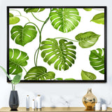 Tropical Palm Leaves II