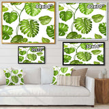 Tropical Palm Leaves II