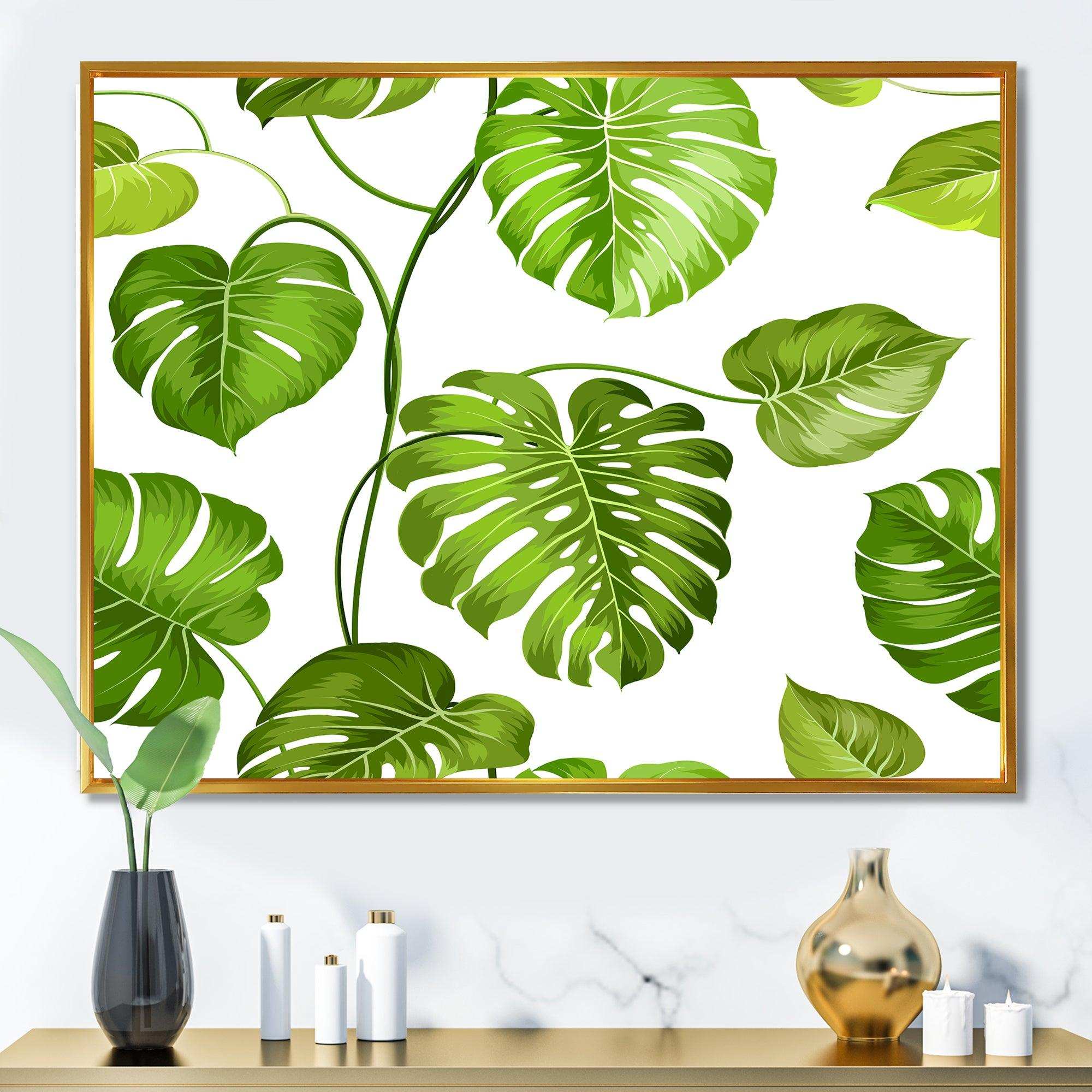 Tropical Palm Leaves II