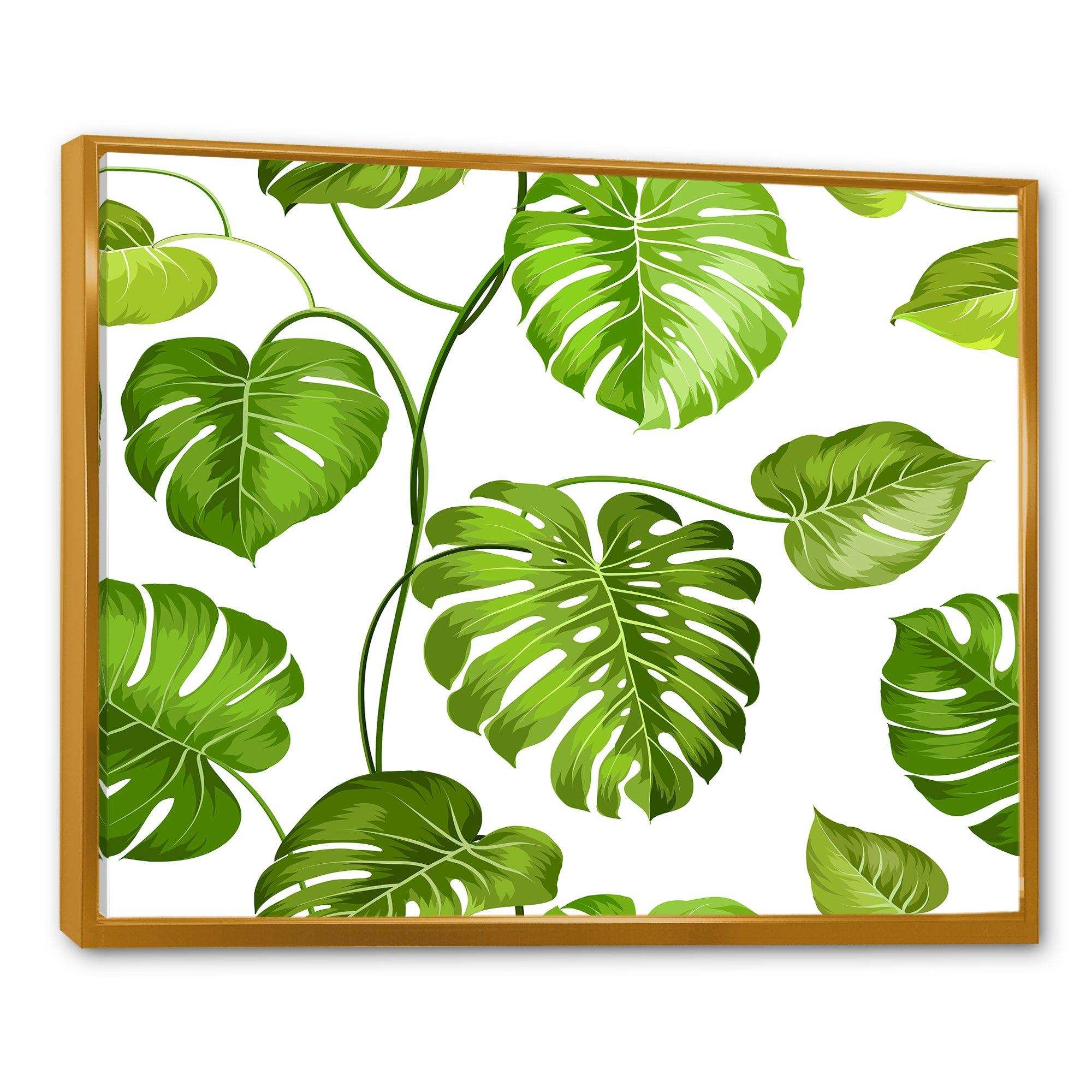 Tropical Palm Leaves II