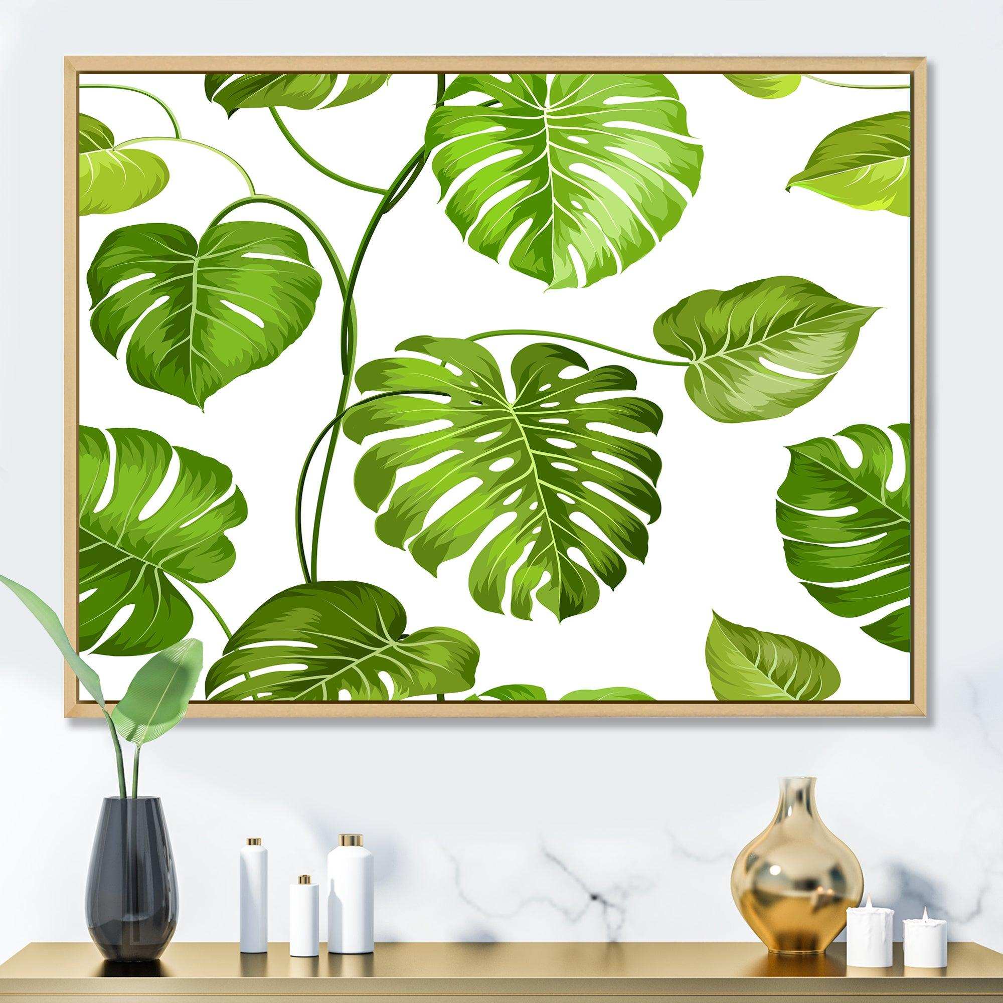 Tropical Palm Leaves II