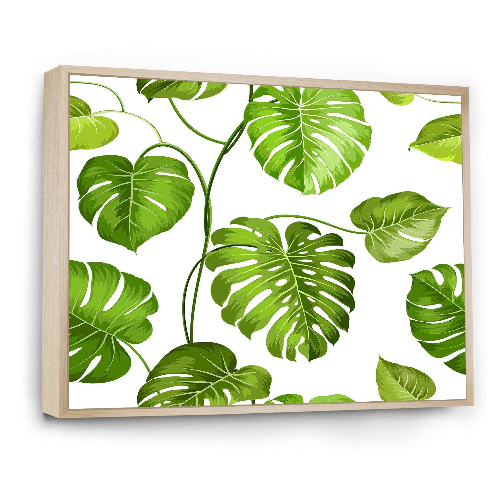 Tropical Palm Leaves II