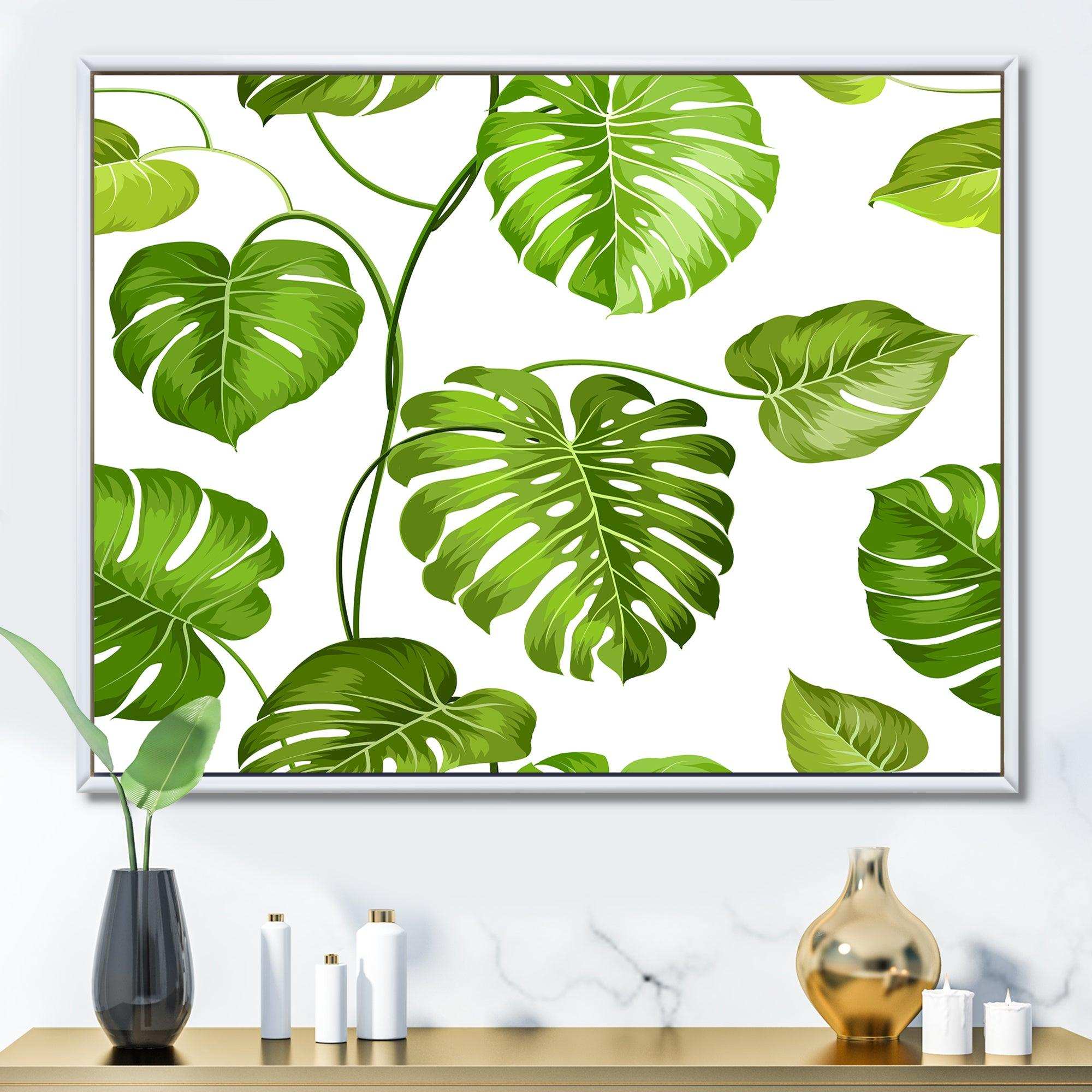 Tropical Palm Leaves II