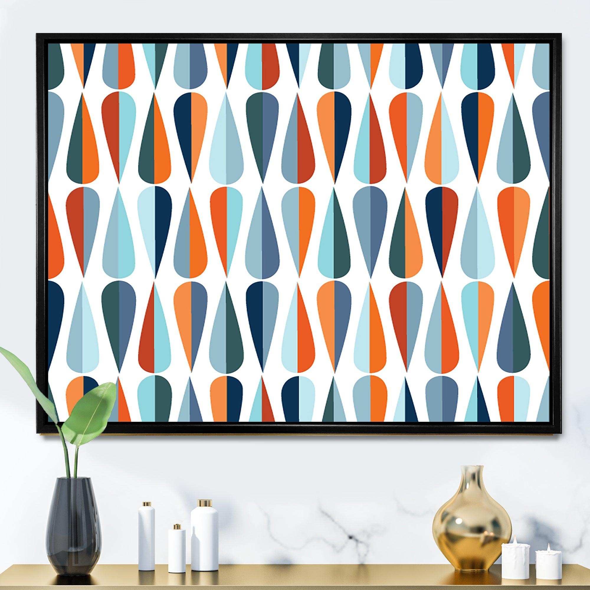 Retro Abstract Drops V