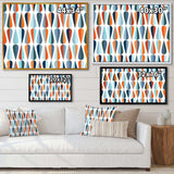 Retro Abstract Drops V