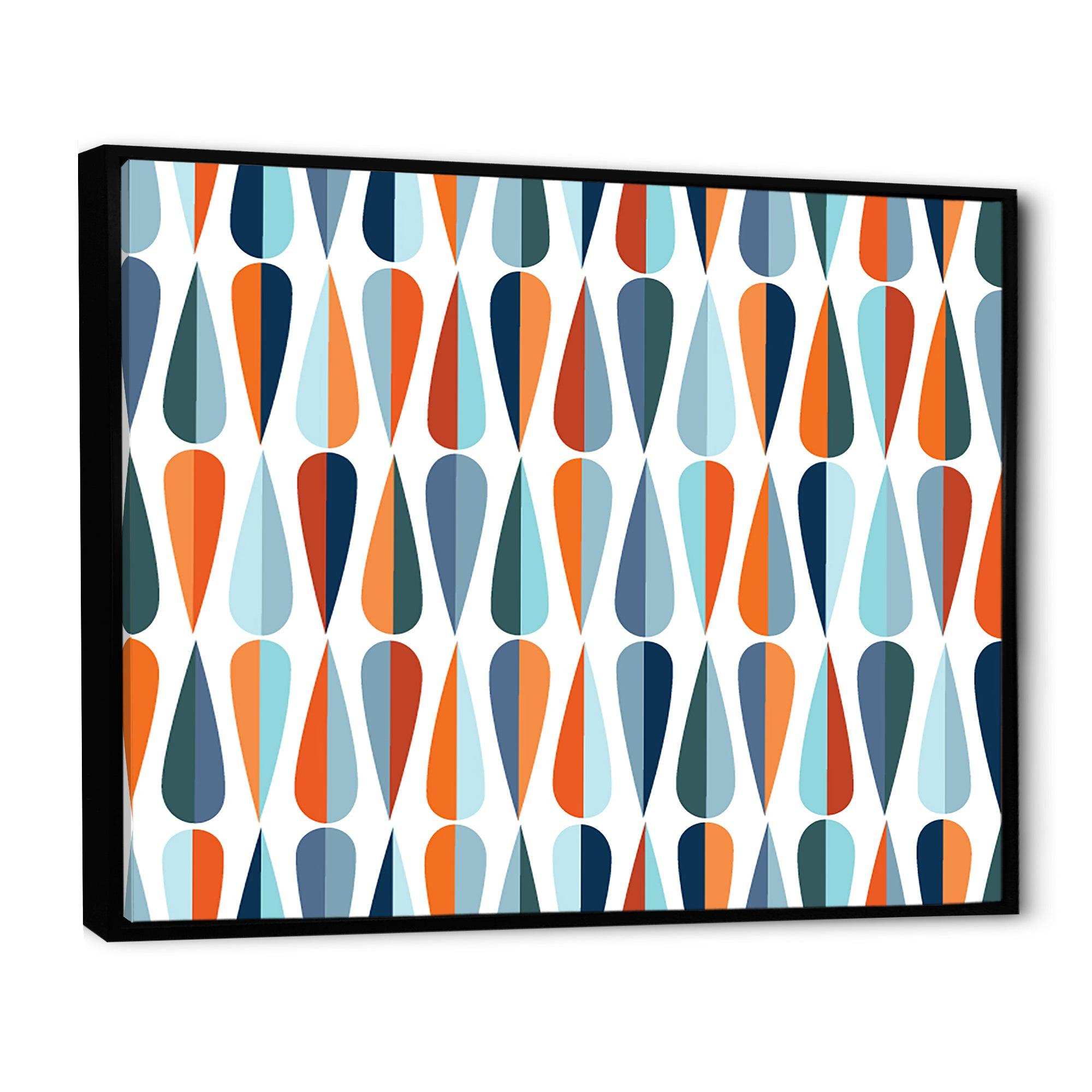 Retro Abstract Drops V