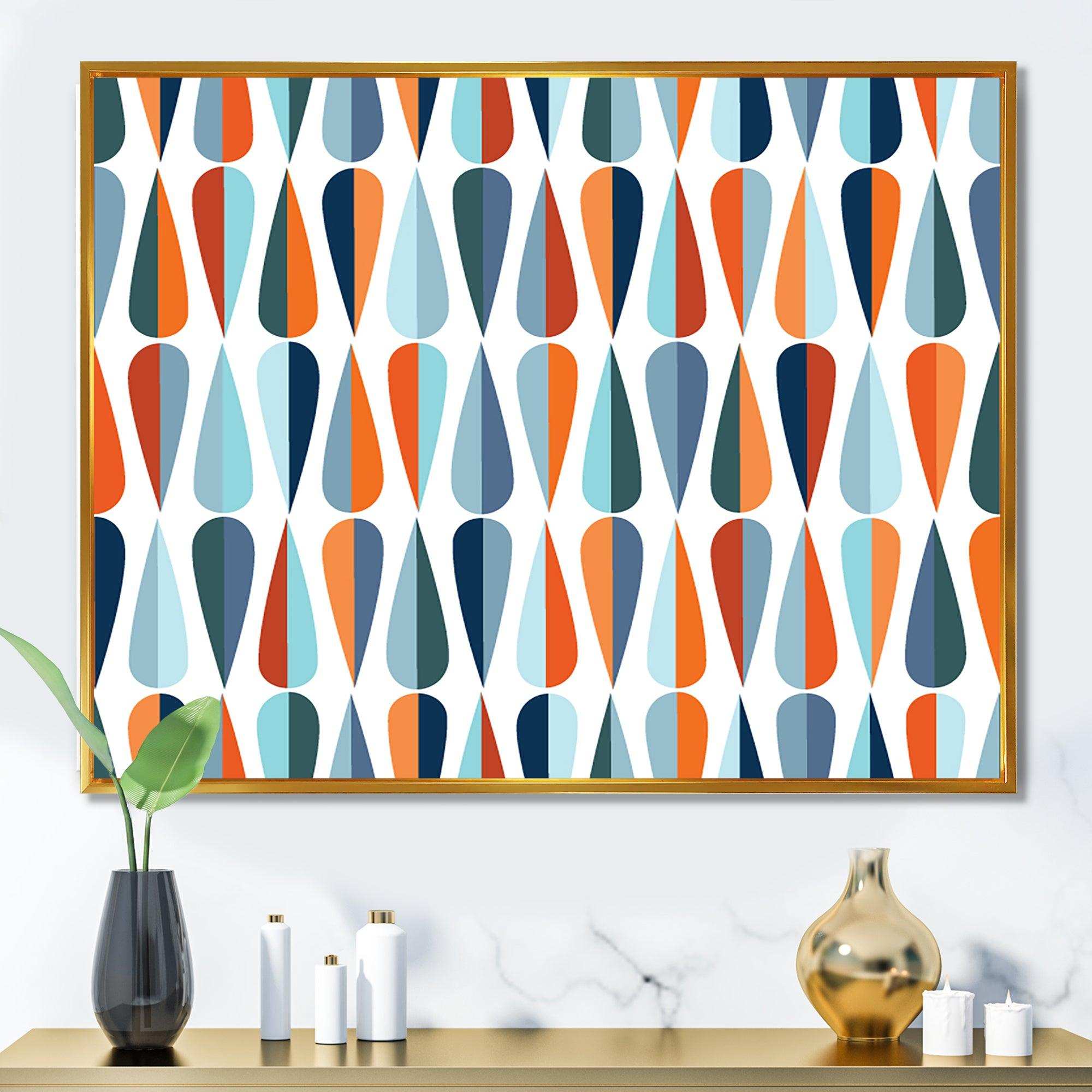 Retro Abstract Drops V