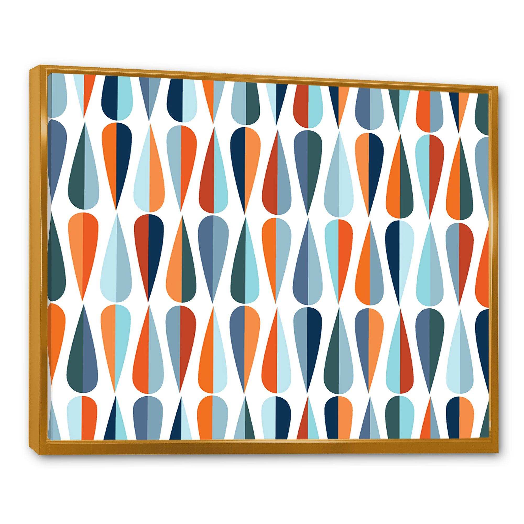 Retro Abstract Drops V