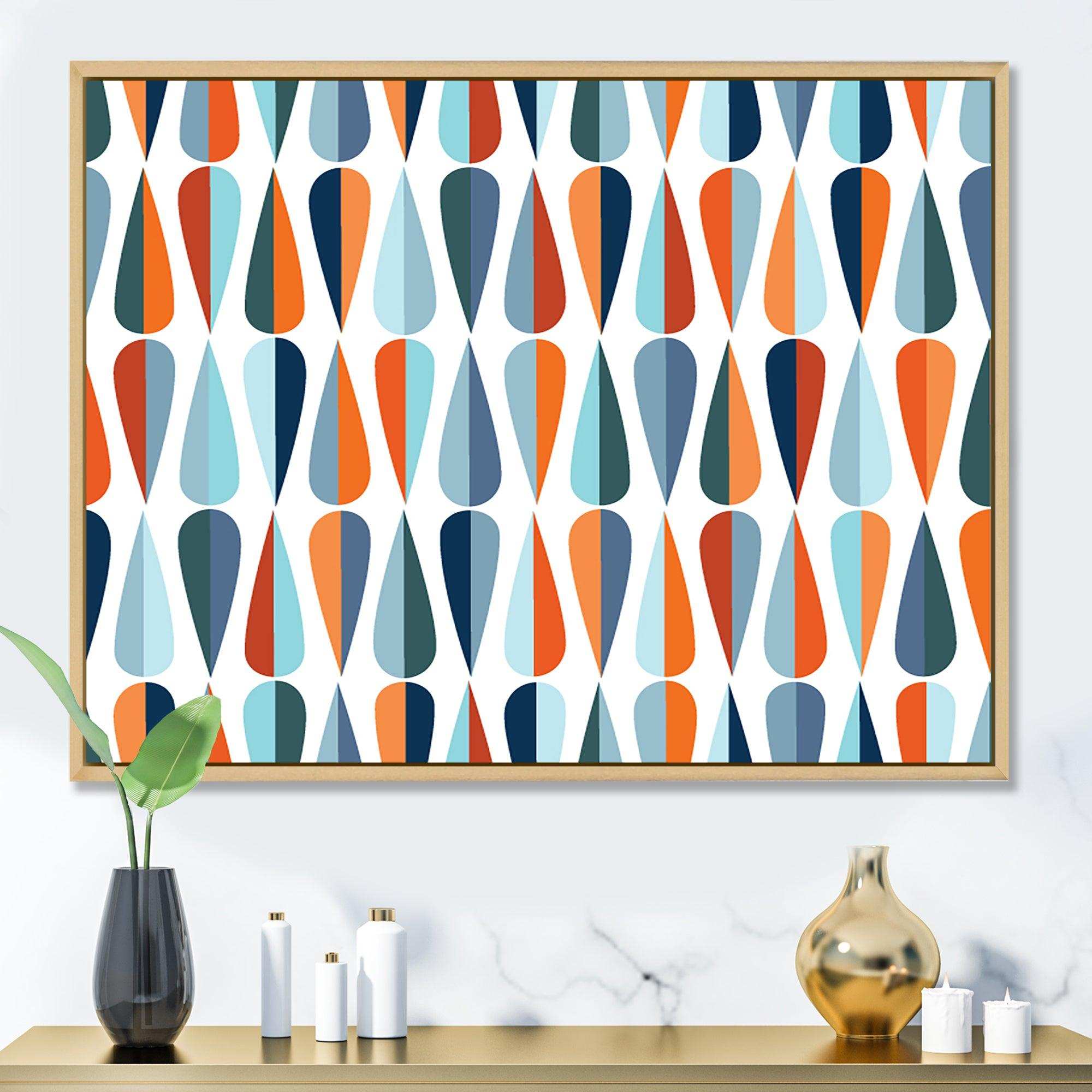 Retro Abstract Drops V