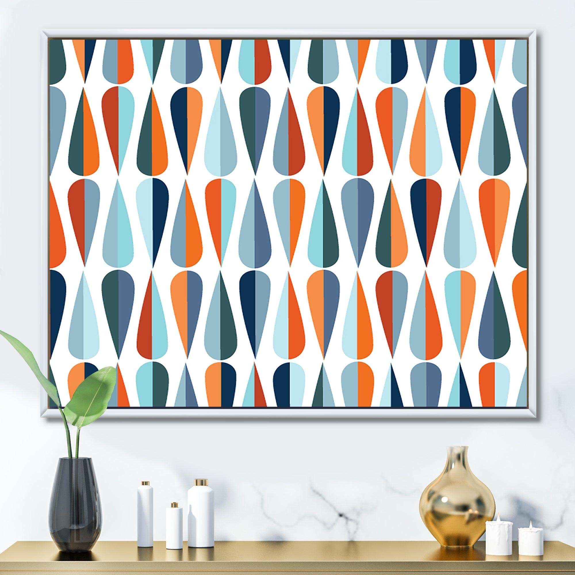 Retro Abstract Drops V