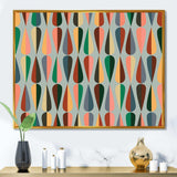 Retro Abstract Drops IX