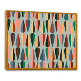 Retro Abstract Drops IX