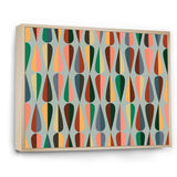 Retro Abstract Drops IX