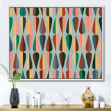 Retro Abstract Drops IX