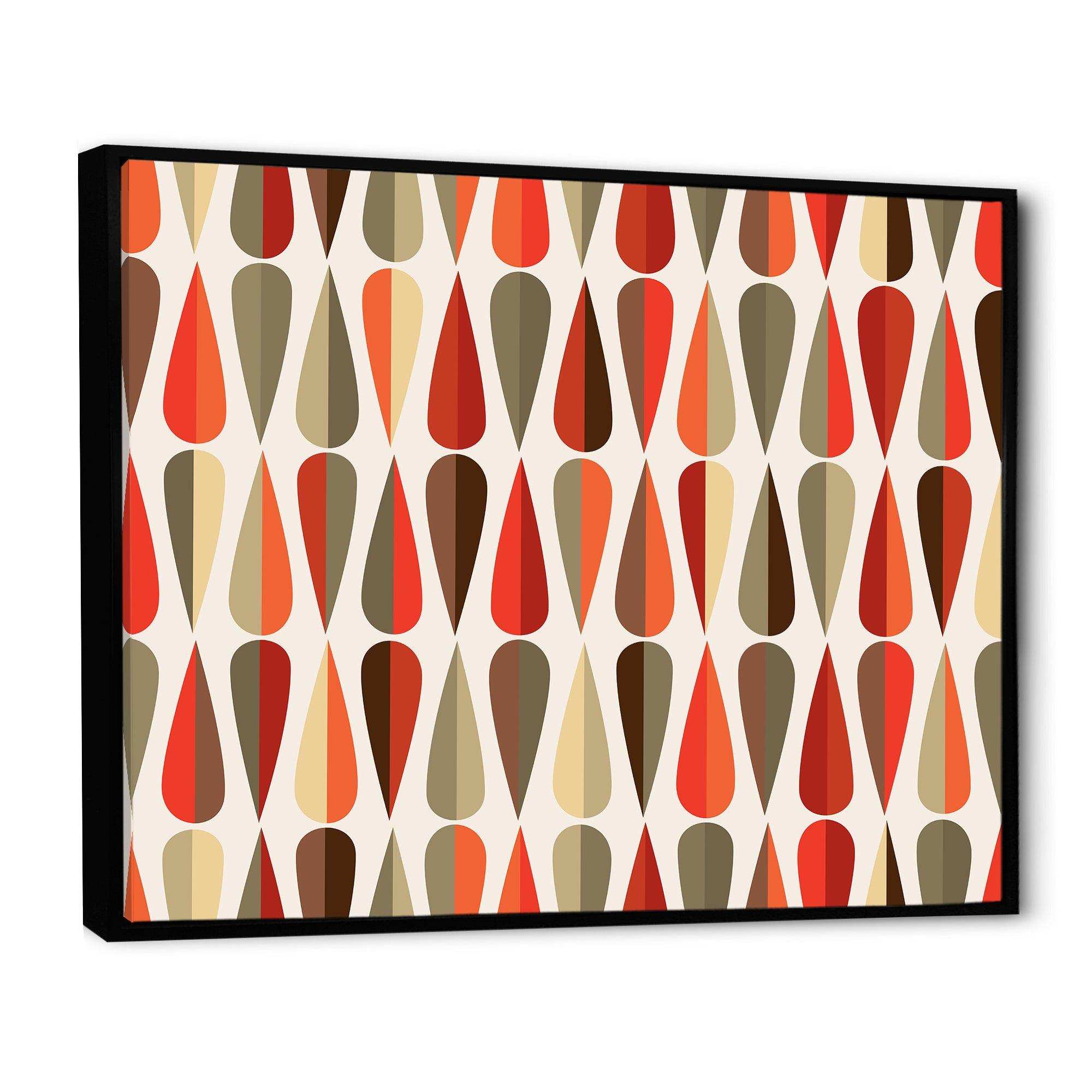 Retro Abstract Drops IV