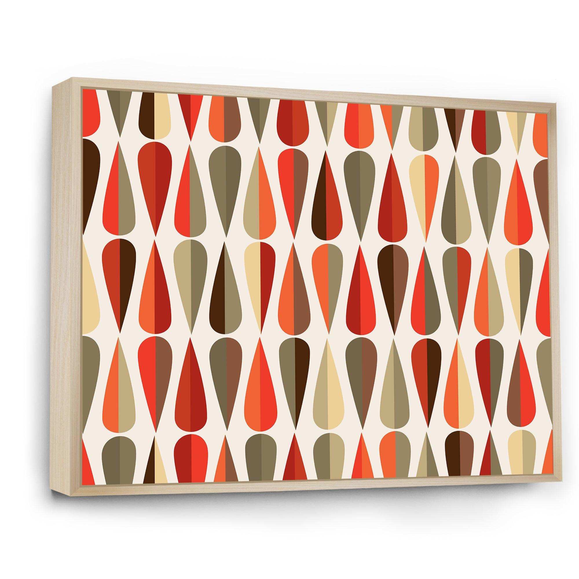 Retro Abstract Drops IV