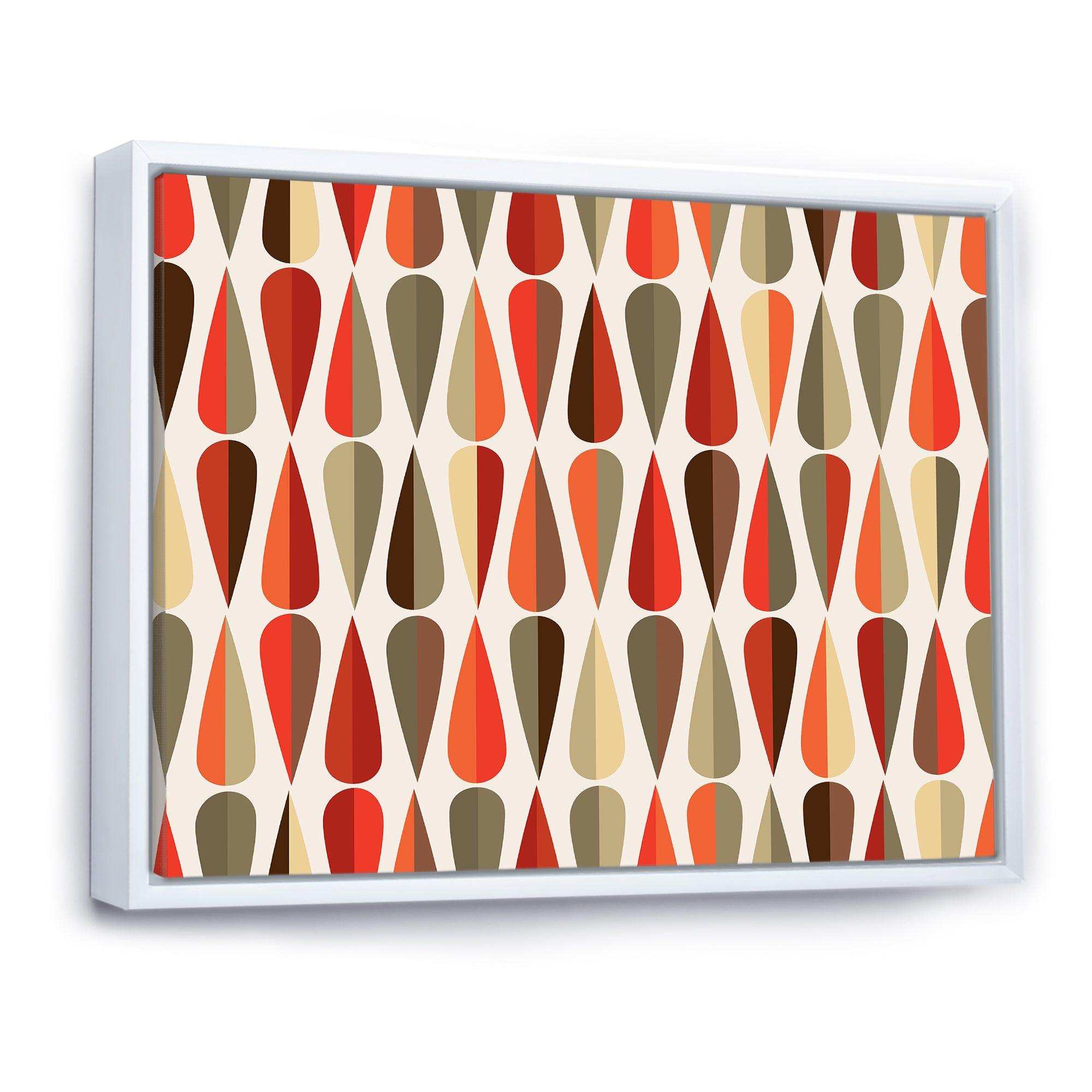 Retro Abstract Drops IV