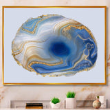 Ocean Blue Golden Jasper Agate I