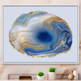Ocean Blue Golden Jasper Agate I